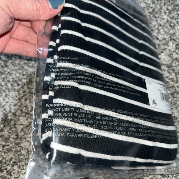 Time and Tru Women’s Maternity Ruched Dress Short Sleeve-STRIPE-2XL (20) - Picture 5 of 5